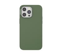 PopSockets Funda para iPhone 15 Pro MAX Compatible con MagSafe, Funda para iPhone 15 Pro MAX, Compatible con Carga inalámbrica, Solo Funda, Color Oliva