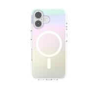 PopSockets Funda para iPhone 16 Compatible con MagSafe, Funda para iPhone 16, Compatible con Carga inalámbrica, Solo Funda, Cute Shimmer