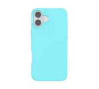 PopSockets Funda para iPhone 16 Plus Compatible con MagSafe, Funda de teléfono para iPhone 16 Plus, Compatible con Carga inalámbrica, Solo Funda, Azul Mariposa Guisante