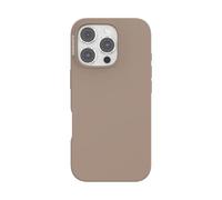 PopSockets Funda para iPhone 16 Pro Compatible con MagSafe, Funda para iPhone 16 Pro, Compatible con Carga inalámbrica, Solo Funda, Color Latte