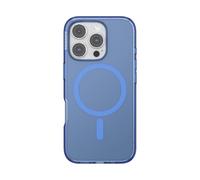 PopSockets Funda para iPhone 16 Pro, Compatible con MagSafe, Protección certificada contra caídas de 10 pies, Carga inalámbrica, Color Azul Vermeer