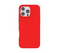 PopSockets Funda para iPhone 16 Pro MAX Compatible con MagSafe, Funda para iPhone 16 Pro MAX, Compatible con Carga inalámbrica, Solo Funda, Rosso
