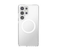 PopSockets Funda para Samsung Galaxy S25 Ultra, Compatible con MagSafe, Funda para Galaxy S25 Ultra, Carga inalámbrica, Transparente