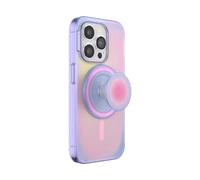 PopSockets: PopCase PlantCore para MagSafe - Funda a Base de Plantas para iPhone 15 Pro con PopGrip Compatible con MagSafe - Soporte y Agarre para Teléfono con Top Intercambiable - Aura