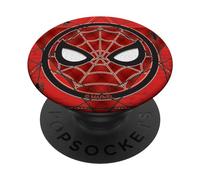 Popsockets- Marvel Spider-Man Spidey Mask Webs PopGrip: Agarre intercambiable para Teléfonos y Tabletas