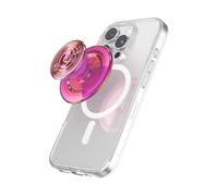 PopSockets: PopGrip para MagSafe - Soporte y Agarre para Teléfonos Móviles y Carcasas con un Top Intercambiable - Ripple Irdscnt Absinthe