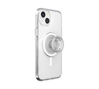 PopSockets: PopCase PlantCore para MagSafe - Funda a base de plantas para iPhone 15 Plus con PopGrip Compatible Con MagSafe - Soporte y Agarre Para Teléfono Con Top Intercambiable - Clear