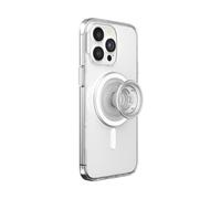 PopSockets: PopCase PlantCore para MagSafe - Funda a Base de Plantas para iPhone 15 Pro MAX con PopGrip Compatible con MagSafe - Soporte y Agarre para Teléfono con Top Intercambiable - Clear