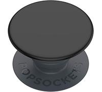 PopSockets : PopGrip Basic - Base y agarre extensibles para teléfonos inteligentes y tabletas [parte superior no reemplazable] - Negro