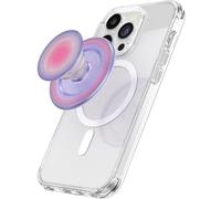 PopSockets: PopGrip para MagSafe - Soporte y Agarre para Teléfonos Móviles y Carcasas con un Top Intercambiable - Anillo Adaptador para MagSafe Incluido - Aura
