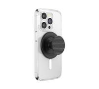 PopSockets: PopGrip para MagSafe - Soporte y Agarre para Teléfonos Móviles y Carcasas con un Top Intercambiable - Triangle Knurled Black
