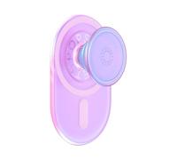 PopSockets: PopGrip para MagSafe - Soporte y Agarre para Teléfonos Móviles y Carcasas con un Top Intercambiable - Opalescent Pink