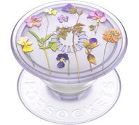 PopSockets: PopGrip Plant - Soporte y Agarre Extensibles Hechos de Materiales Vegetales con un PopTop Intercambiable para Smartphones y Tabletas - Purple Fields