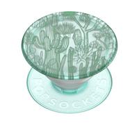 PopSockets: PopGrip Plant - Soporte y Agarre Extensibles Hechos de Materiales Vegetales con un PopTop Intercambiable para Smartphones y Tabletas - Translucent Cacti