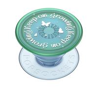 PopSockets: PopGrip Plant - Soporte y Agarre Extensibles Hechos de Materiales Vegetales con un PopTop Intercambiable para Smartphones y Tabletas - Stoneware Coconut Cream