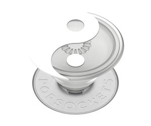 PopSockets: PopGrip Plant - Soporte y Agarre Extensibles Hechos de Materiales Vegetales con un PopTop Intercambiable para Smartphones y Tabletas - Translucent Yin and Yang