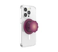 PopSockets: PopGrip Round para MagSafe - Anillo Adaptador para MagSafe Incluido - Soporte y Agarre para Teléfonos Móviles y Carcasas con un Top Intercambiable, Tutti Frutti - Red Wine