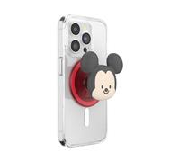 PopSockets: PopGrip Round para MagSafe - Anillo Adaptador para MagSafe Incluido - Soporte y Agarre para Teléfonos Móviles y Carcasas con un Top Intercambiable - Kawaii Mickey
