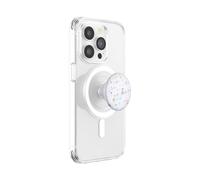 PopSockets: PopGrip Round para MagSafe - Anillo Adaptador para MagSafe Incluido - Soporte y Agarre para Teléfonos Móviles y Carcasas con un Top Intercambiable - Circus Regrind Coco Crème