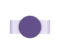 PopSockets: PopGrip Slide Non-Adhesive Phone Grip & Stand with a Swappable Top for iPhone 11 Pro Silicone Case - Fierce Violet