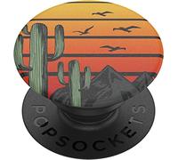 PopSockets PopGrip - Soporte expandible y Agarre con Parte Superior Intercambiable - Saguaro Sunset