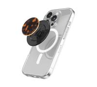 PopSockets Agarre Redondo para teléfono Compatible con MagSafe, Anillo Adaptador Incluido, Soporte para teléfono, Compatible con Carga inalámbrica, Tortuga