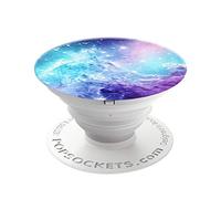 PopSockets PopGrip - Soporte y Agarre [No Intercambiable] para Teléfonos Móviles y Tabletas - Monkeyhead Galaxy
