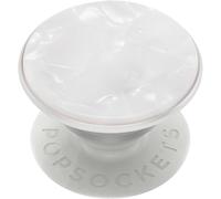 PopSockets PopGrip - Soporte y Agarre para Teléfonos Móviles y Tabletas con un Top Intercambiable - Acetate Pearl White