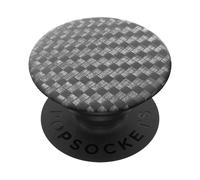 Popsockets PopGrip - Soporte y Agarre para Teléfonos Móviles y Tabletas con un Top Intercambiable - Carbonite Weave