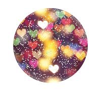 Popsockets PopGrip - Soporte y Agarre para Teléfonos Móviles y Tabletas con un Top Intercambiable - Glitter Boken Hearts