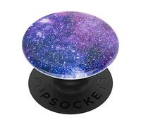 Popsockets PopGrip - Soporte y Agarre para Teléfonos Móviles y Tabletas con un Top Intercambiable - Glitter Nebula