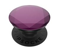 Popsockets PopGrip - Soporte y Agarre para Teléfonos Móviles y Tabletas con un Top Intercambiable - Metallic Diamond Mystic Violet