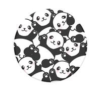 PopSockets PopGrip - Soporte y Agarre para Teléfonos Móviles y Tabletas con un Top Intercambiable - Pandamonium