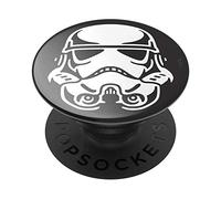 PopSockets PopGrip - Soporte y Agarre para Teléfonos Móviles y Tabletas con un Top Intercambiable - Stormtrooper Icon