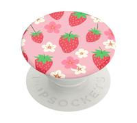 PopSockets PopGrip - Soporte y Agarre para Teléfonos Móviles y Tablets con un PopTop Intercambiable - Berry Bloom