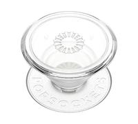 PopSockets: PopGrip - Soporte y Agarre para Teléfonos Móviles y Tablets con un PopTop Intercambiable - Clear
