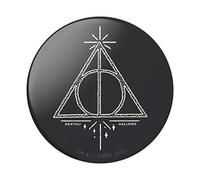 PopSockets PopGrip - Soporte y Agarre para Teléfonos Móviles y Tablets con un PopTop Intercambiable - Deathly Hallows