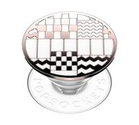 PopSockets: PopGrip - Soporte y Agarre para Teléfonos Móviles y Tablets con un PopTop Intercambiable - Enamel Gilded Patchwork