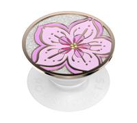 PopSockets: PopGrip - Soporte y Agarre para Teléfonos Móviles y Tablets con un PopTop Intercambiable - Enamel Glitter Cherry Blossom