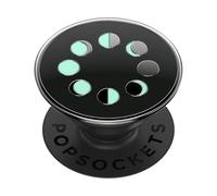 PopSockets PopGrip - Soporte y Agarre para Teléfonos Móviles y Tablets con un PopTop Intercambiable - Enamel Glow In The Dark Retrograde