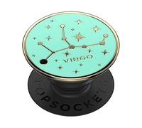 PopSockets: PopGrip - Soporte y Agarre para Teléfonos Móviles y Tablets con un PopTop Intercambiable - Enamel Zodiac Virgo