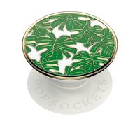 PopSockets: PopGrip - Soporte y Agarre para Teléfonos Móviles y Tablets con un PopTop Intercambiable - Enamel Monstera