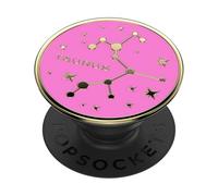 PopSockets: PopGrip - Soporte y Agarre para Teléfonos Móviles y Tablets con un PopTop Intercambiable - Enamel Zodiac Taurus