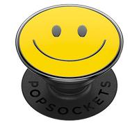 PopSockets PopGrip - Soporte y Agarre para Teléfonos Móviles y Tablets con un PopTop Intercambiable - Enamel Be Happy