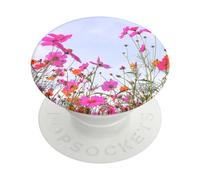 PopSockets: PopGrip - Soporte y Agarre para Teléfonos Móviles y Tablets con un PopTop Intercambiable - Fuschia Bloom