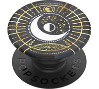 Popsockets PopGrip - Soporte y Agarre para Teléfonos Móviles y Tablets con un PopTop Intercambiable - Gold Lunar Sigil