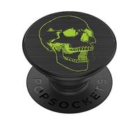 Popsockets PopGrip - Soporte y Agarre para Teléfonos Móviles y Tablets con un PopTop Intercambiable - Lenticular Skull
