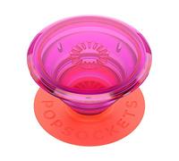 PopSockets: PopGrip - Soporte y Agarre para Teléfonos Móviles y Tablets con un PopTop Intercambiable - Neon Glow Electric Sunrise