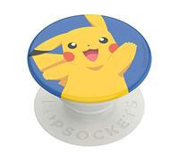 PopSockets: PopGrip - Soporte y Agarre para Teléfonos Móviles y Tablets con un PopTop Intercambiable - Pokémon - Pikachu Knocked