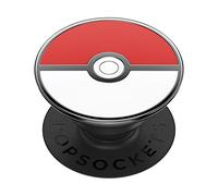 PopSockets: PopGrip - Soporte y Agarre para Teléfonos Móviles y Tablets con un PopTop Intercambiable - Pokémon - Poké Ball Enamel